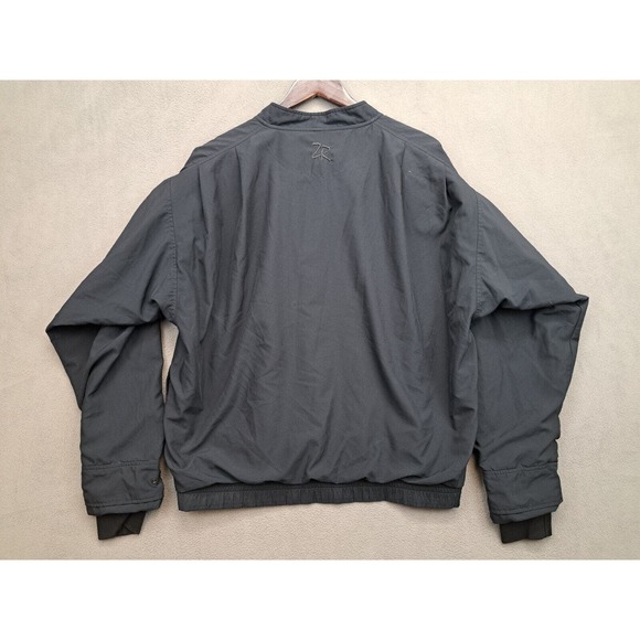 Zero Restriction Jacket Men Large Black Gore Tex Performance Golf Windbreaker - Picture 9 of 9